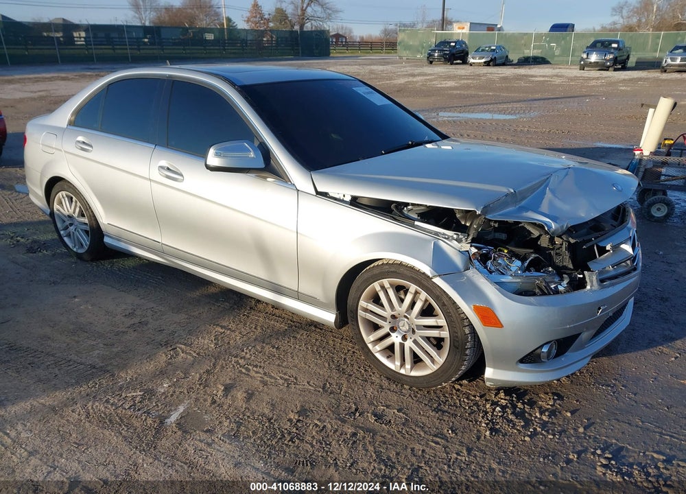 2008 MERCEDES-BENZ C 300 LUXURY/SPORT VIN: WDDGF54X28F063679