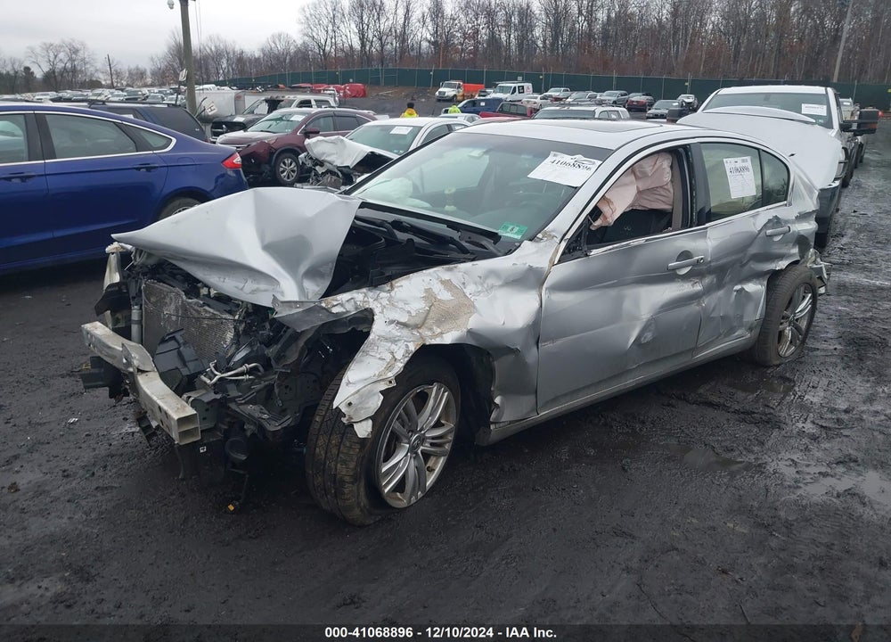 2012 INFINITI G37X VIN: JN1CV6ARXCM978486