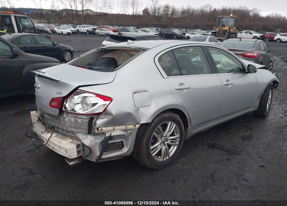 2012 INFINITI G37X VIN: JN1CV6ARXCM978486