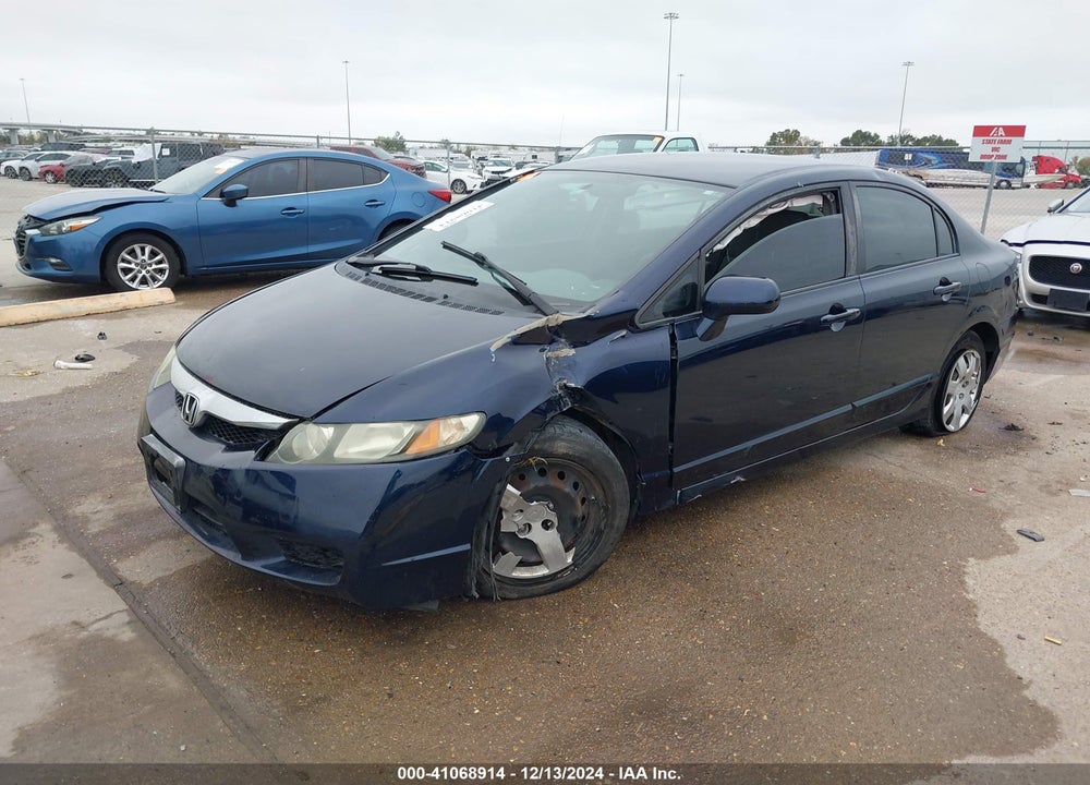 2010 HONDA CIVIC LX VIN: 2HGFA1F52AH565607