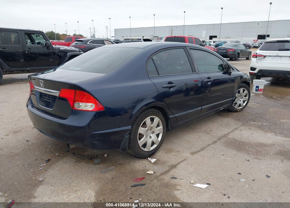 2010 HONDA CIVIC LX VIN: 2HGFA1F52AH565607
