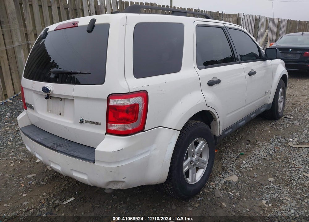 2009 FORD ESCAPE HYBRID LIMITED VIN: 1FMCU59309KA11900