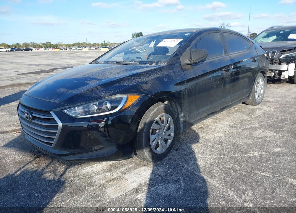 2017 HYUNDAI ELANTRA SE VIN: KMHD74LF8HU367121