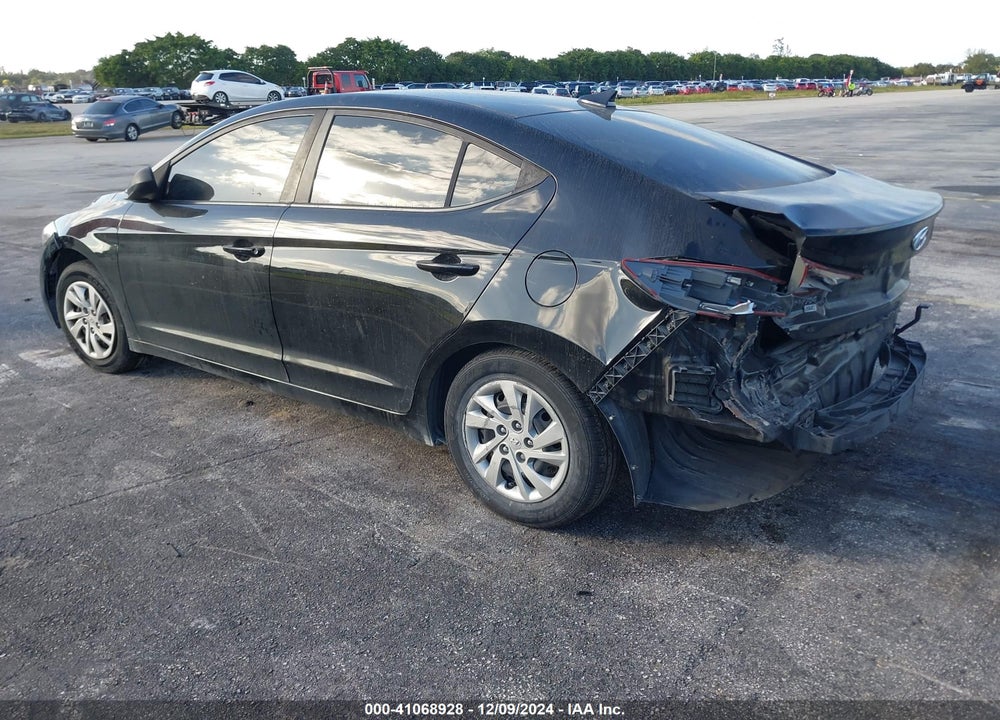 2017 HYUNDAI ELANTRA SE VIN: KMHD74LF8HU367121