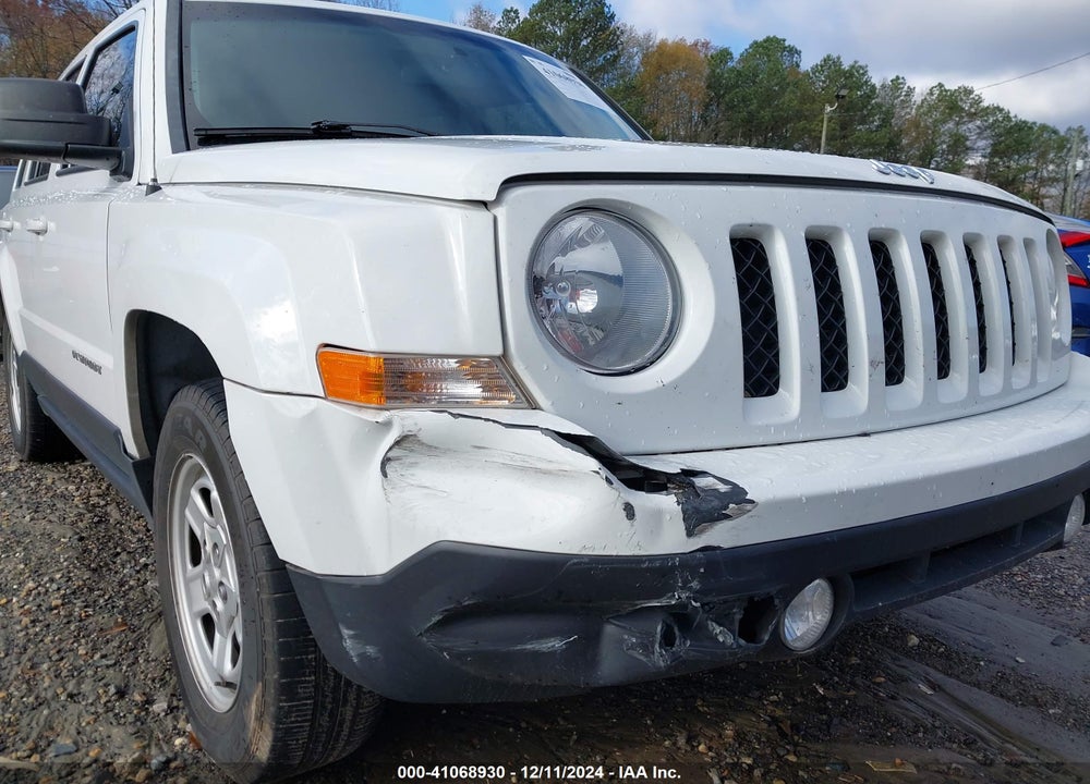 2015 JEEP PATRIOT SPORT VIN: 1C4NJPBB0FD122224