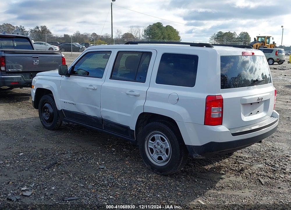 2015 JEEP PATRIOT SPORT VIN: 1C4NJPBB0FD122224