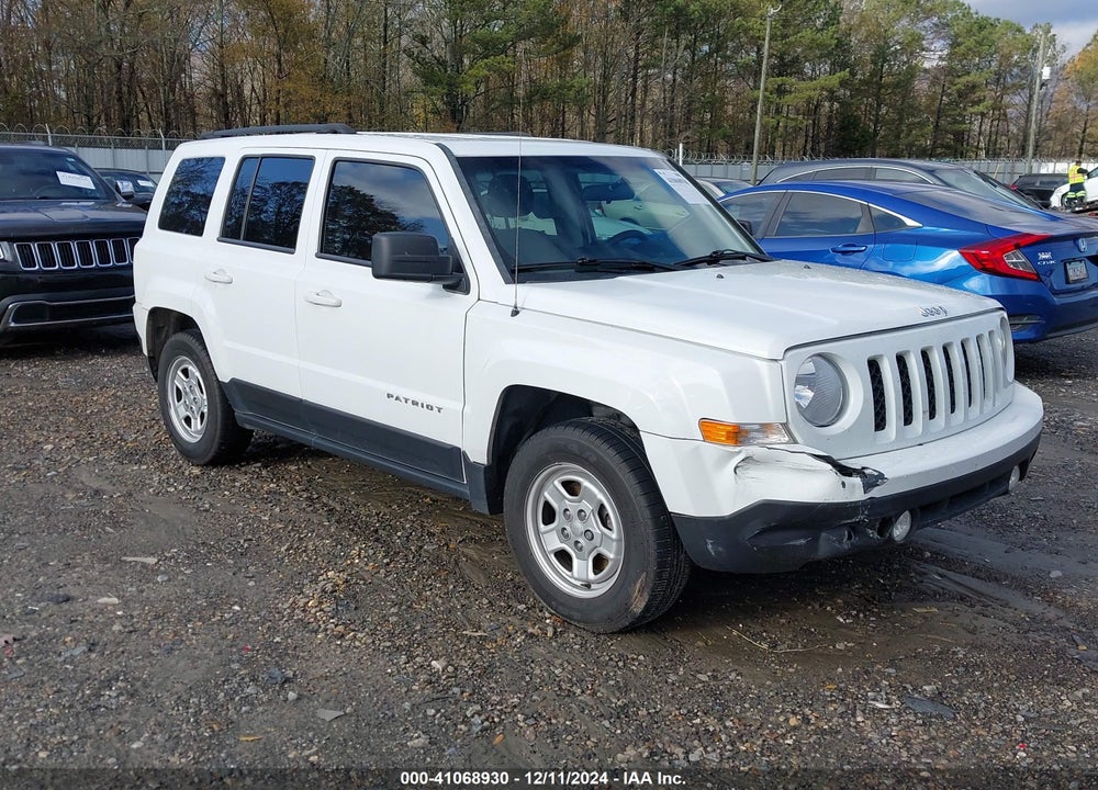 2015 JEEP PATRIOT SPORT VIN: 1C4NJPBB0FD122224