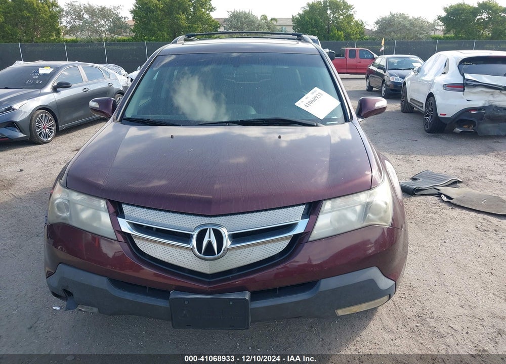 2009 ACURA MDX TECHNOLOGY PACKAGE VIN: 2HNYD28629H530243