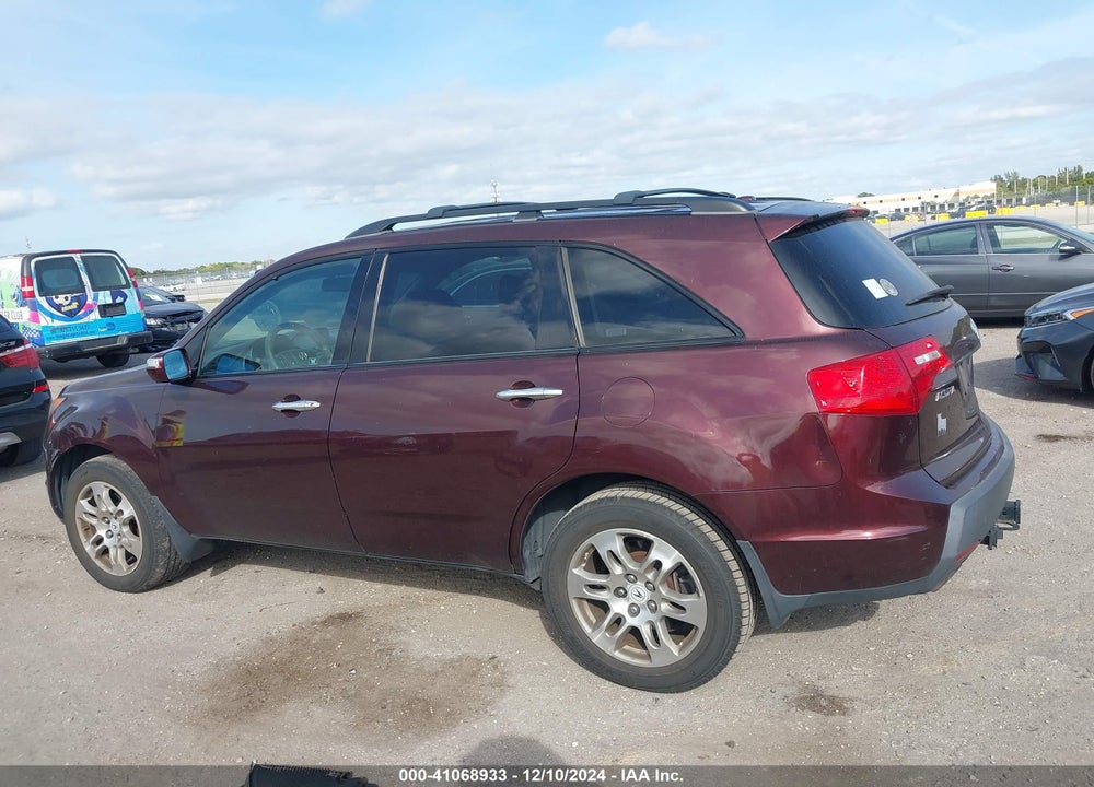 2009 ACURA MDX TECHNOLOGY PACKAGE VIN: 2HNYD28629H530243