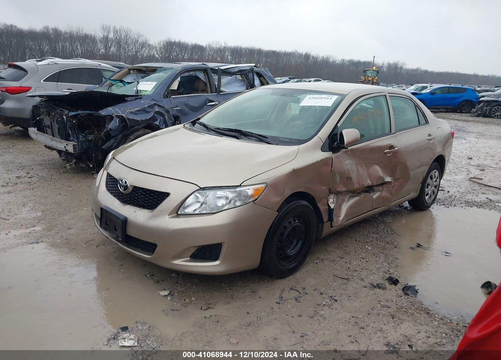 2010 TOYOTA COROLLA LE VIN: 1NXBU4EE1AZ182144
