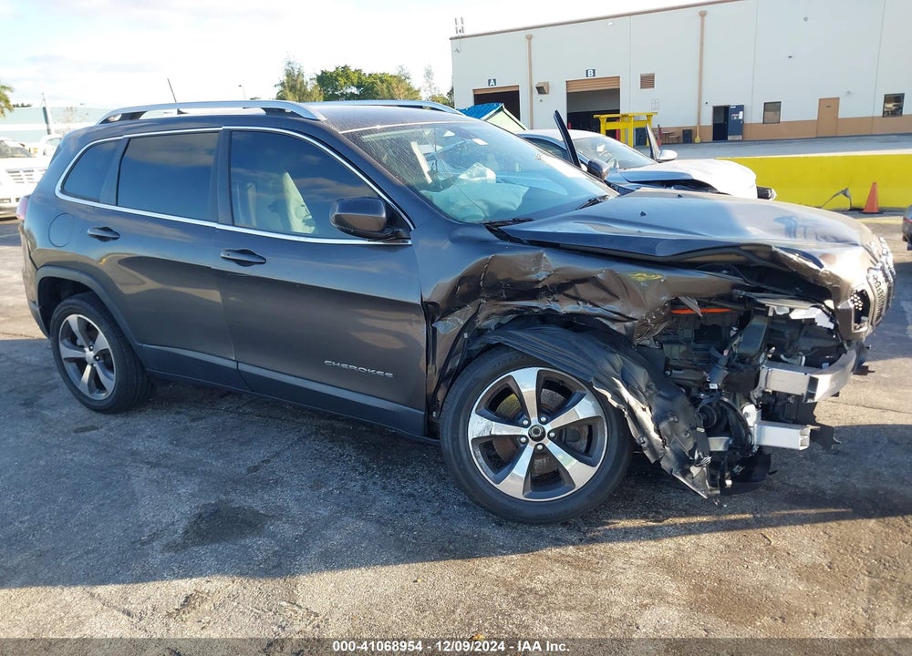 2019 JEEP CHEROKEE LIMITED FWD VIN: 1C4PJLDB7KD474290