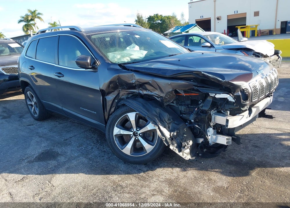 2019 JEEP CHEROKEE LIMITED FWD VIN: 1C4PJLDB7KD474290