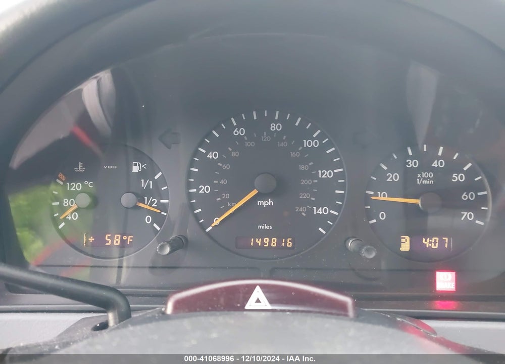 2003 MERCEDES-BENZ ML 320 VIN: 4JGAB54E53A382389
