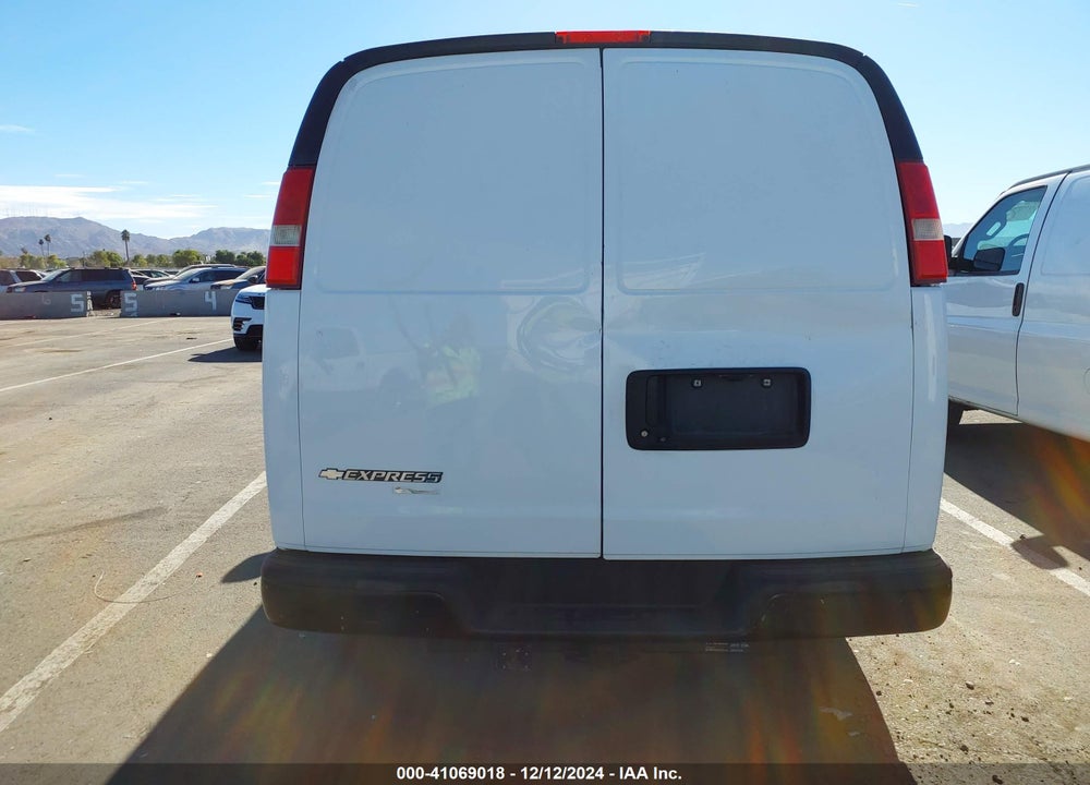 2015 CHEVROLET EXPRESS 2500 WORK VAN VIN: 1GCWGFCF9F1185953