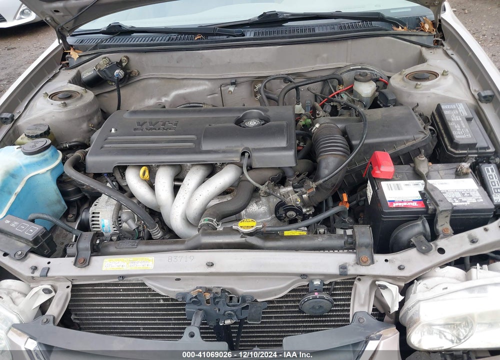 2001 TOYOTA COROLLA CE VIN: 2T1BR12E21C485973
