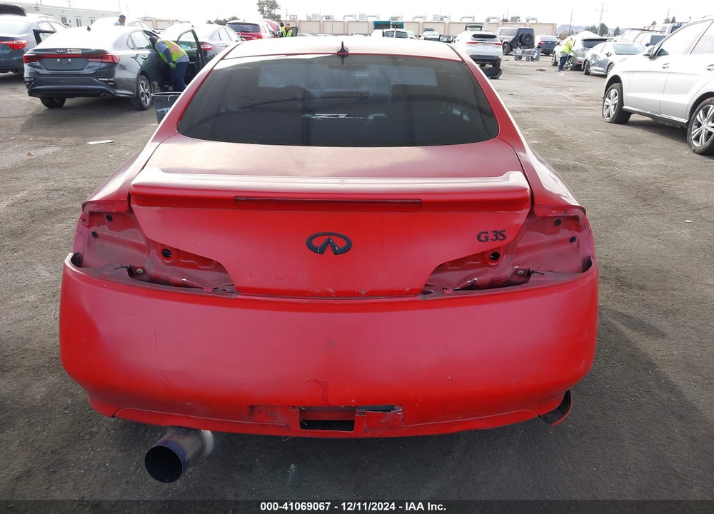 2007 INFINITI G35 VIN: JNKCV54E37M906503