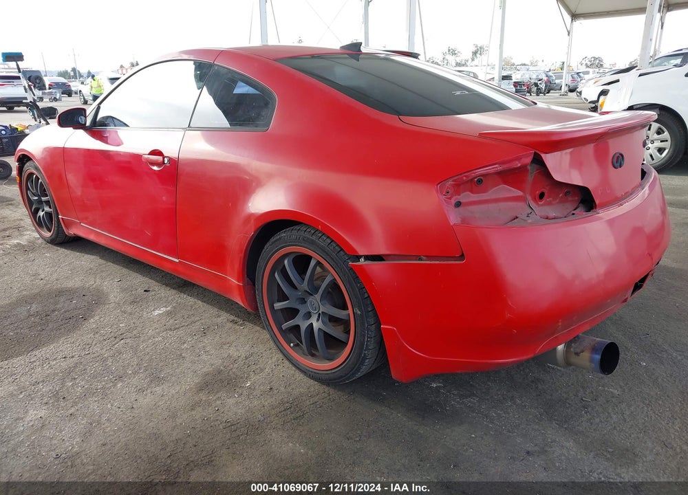 2007 INFINITI G35 VIN: JNKCV54E37M906503