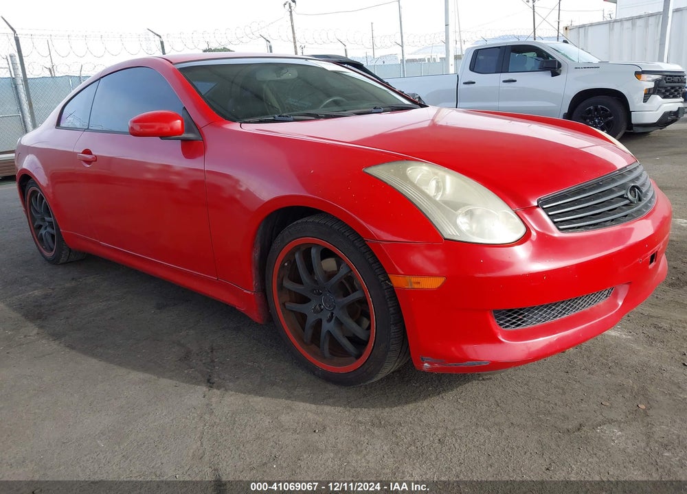 2007 INFINITI G35 VIN: JNKCV54E37M906503