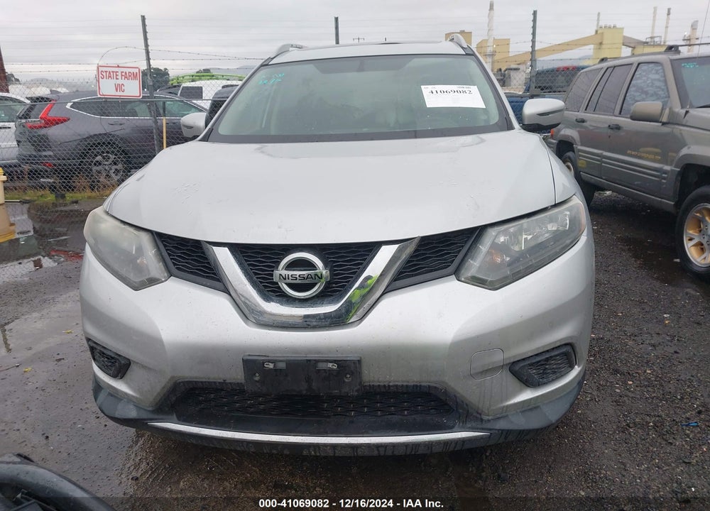 2016 NISSAN ROGUE SV VIN: 5N1AT2MT8GC912844