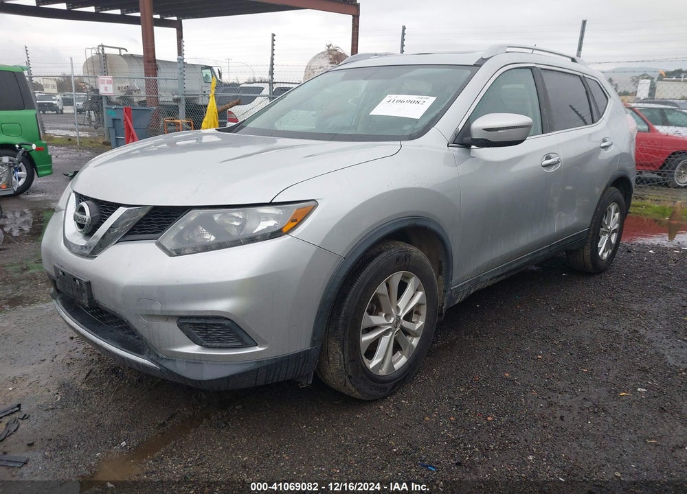 2016 NISSAN ROGUE SV VIN: 5N1AT2MT8GC912844