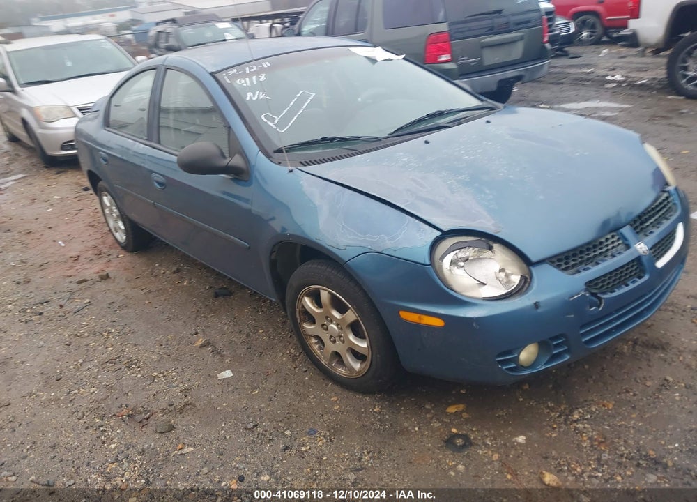 2003 DODGE NEON SXT VIN: 1B3ES56C03D250769