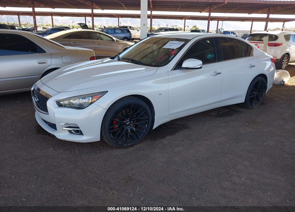 2015 INFINITI Q50 PREMIUM VIN: JN1BV7AR3FM411400