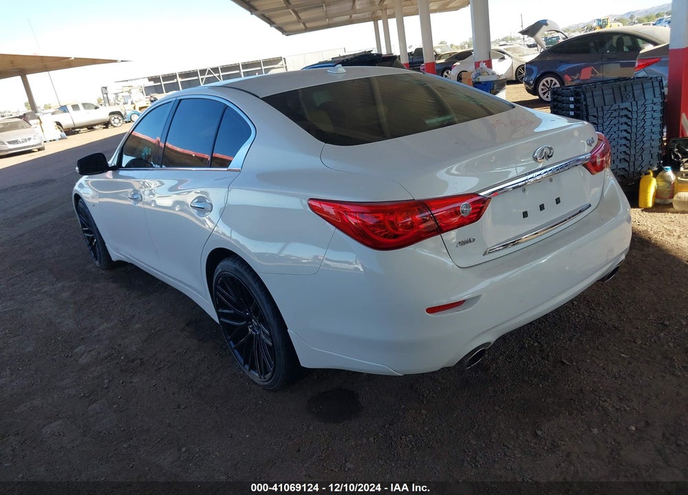 2015 INFINITI Q50 PREMIUM VIN: JN1BV7AR3FM411400