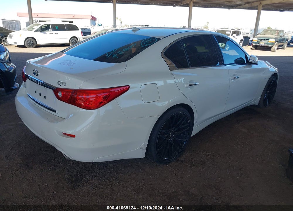 2015 INFINITI Q50 PREMIUM VIN: JN1BV7AR3FM411400