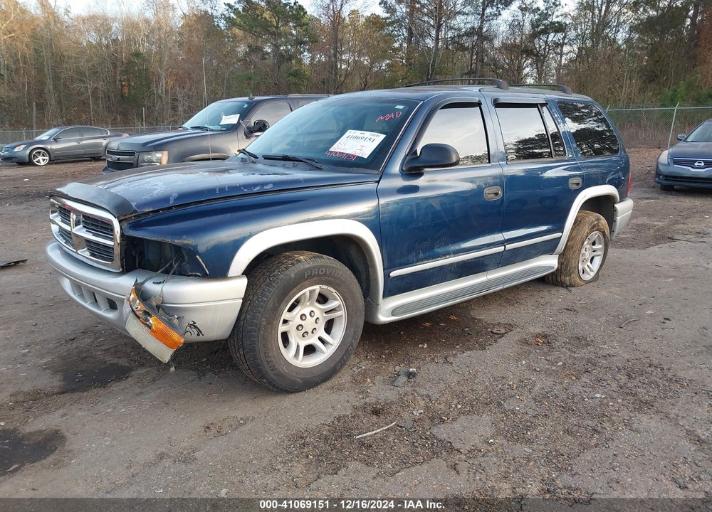 2003 DODGE DURANGO SLT PLUS VIN: 1D4HR58N43F554605
