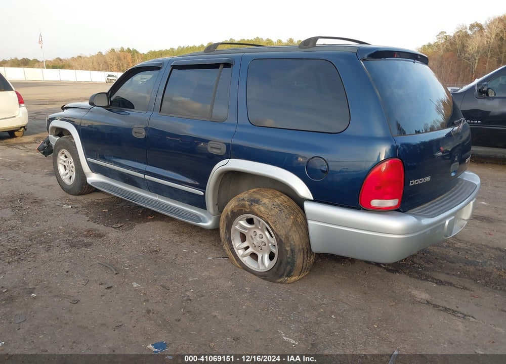 2003 DODGE DURANGO SLT PLUS VIN: 1D4HR58N43F554605