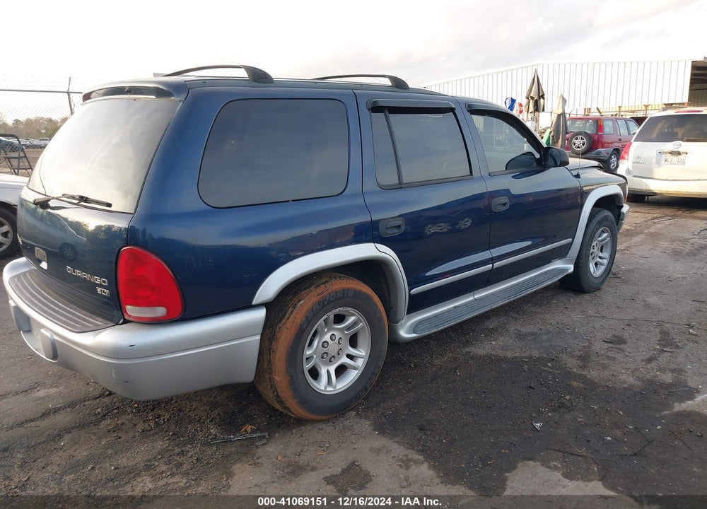 2003 DODGE DURANGO SLT PLUS VIN: 1D4HR58N43F554605