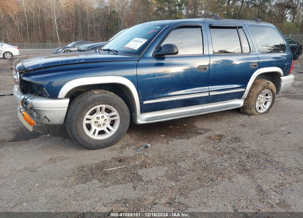 2003 DODGE DURANGO SLT PLUS VIN: 1D4HR58N43F554605