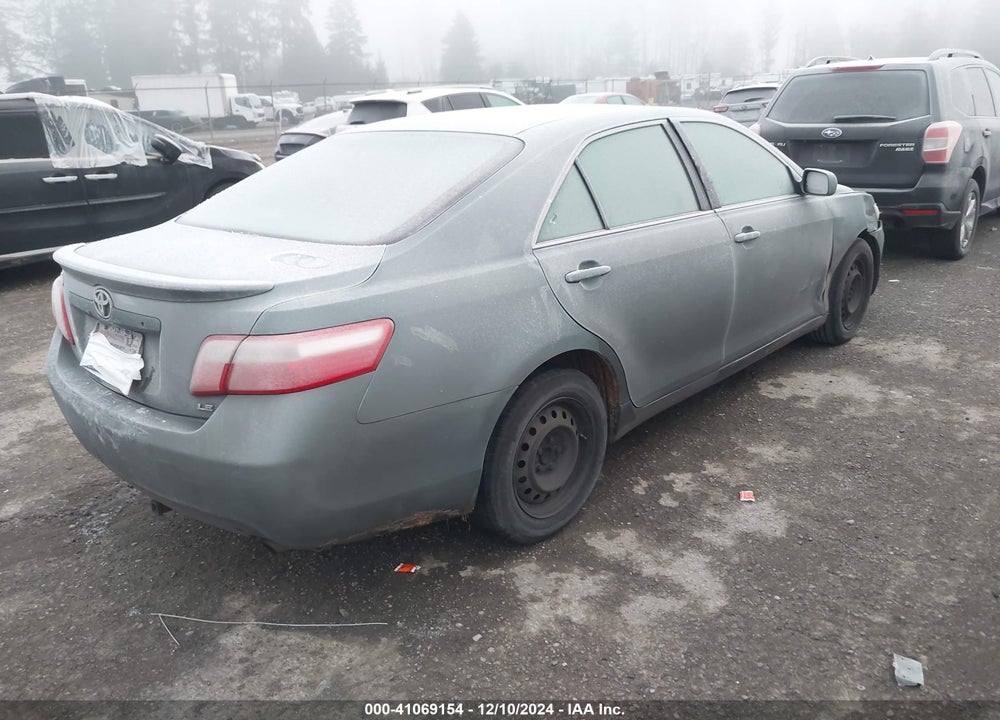 2007 TOYOTA CAMRY LE VIN: 4T1BE46K67U641582