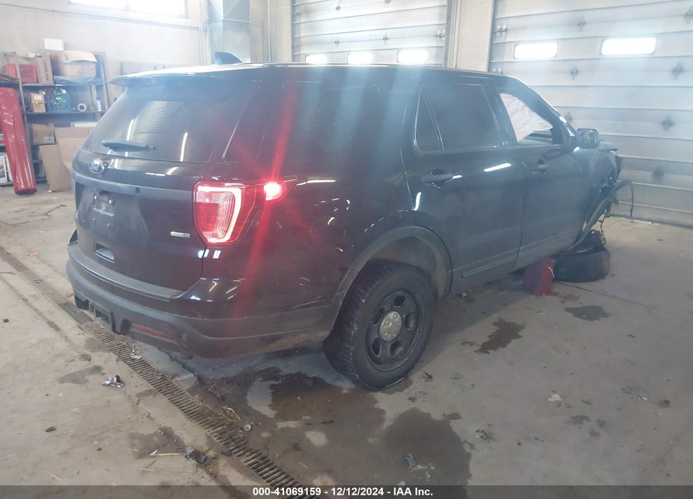 2018 FORD POLICE INTERCEPTOR UTILITY VIN: 1FM5K8AR6JGC42999