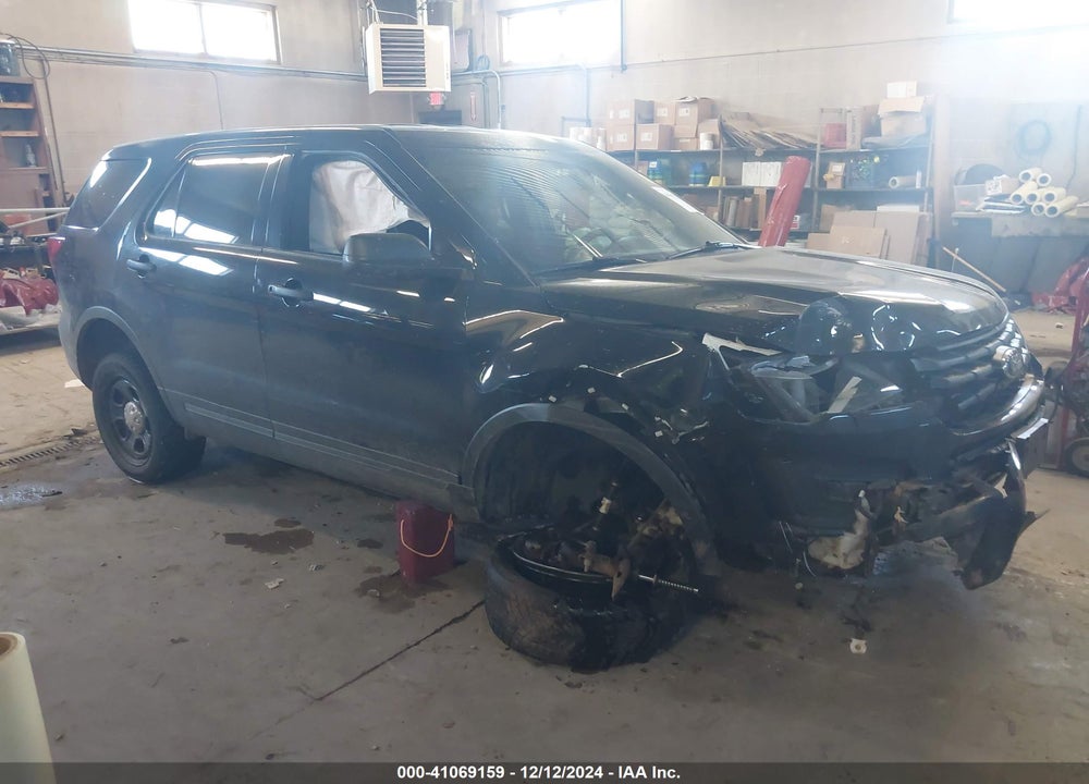 2018 FORD POLICE INTERCEPTOR UTILITY VIN: 1FM5K8AR6JGC42999
