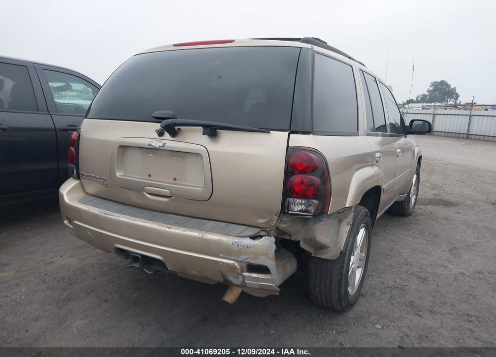 2007 CHEVROLET TRAILBLAZER LT VIN: 1GNDS13S272219045