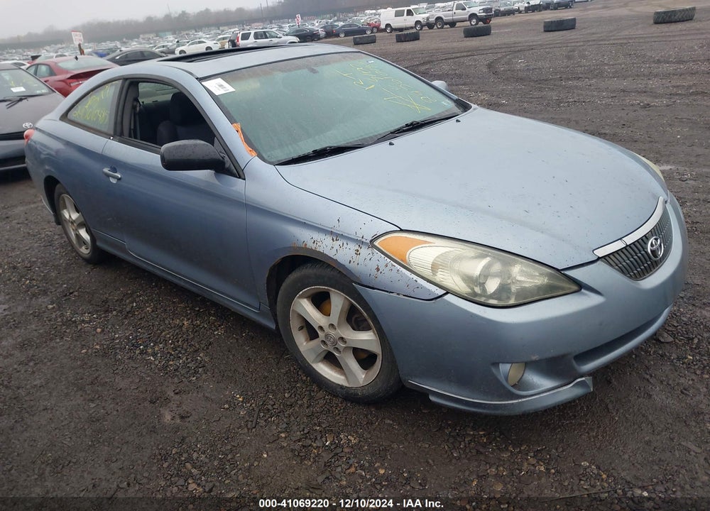2004 TOYOTA CAMRY SOLARA SE SPORT VIN: 4T1CE38P44U876470