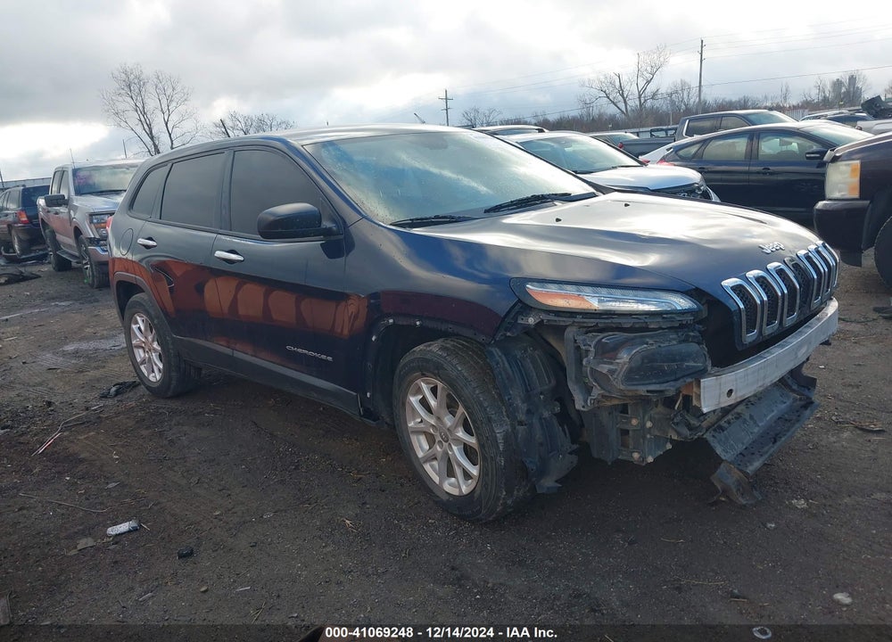 2014 JEEP CHEROKEE SPORT VIN: 1C4PJMAB9EW206392