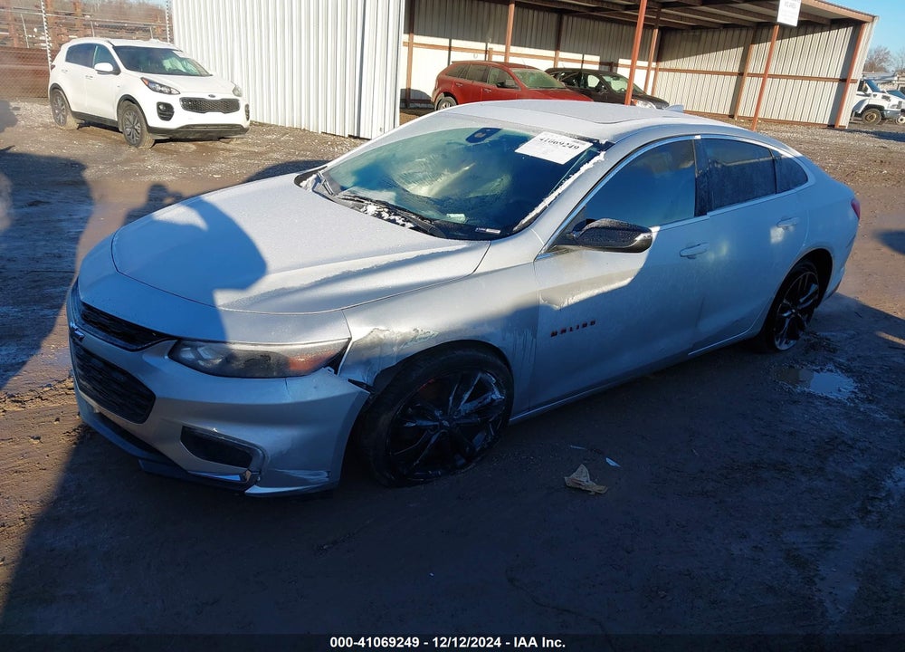 2018 CHEVROLET MALIBU LT VIN: 1G1ZD5STXJF162239