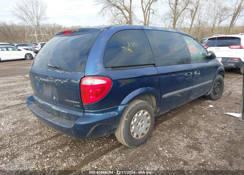 2003 CHRYSLER VOYAGER LX VIN: 1C4GJ45343B135951