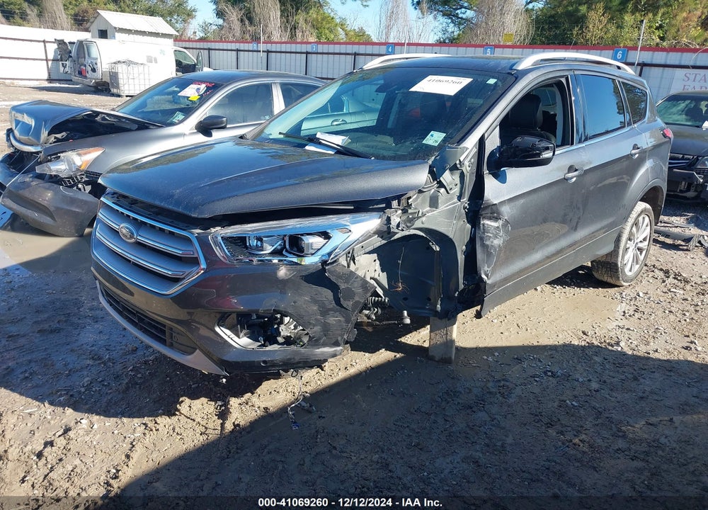 2018 FORD ESCAPE TITANIUM VIN: 1FMCU0J91JUB96616