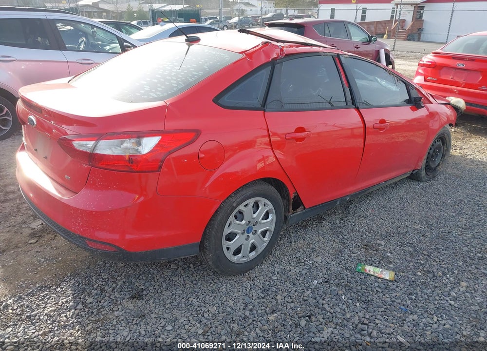 2012 FORD FOCUS VIN: 1FAHP3F20CL266670
