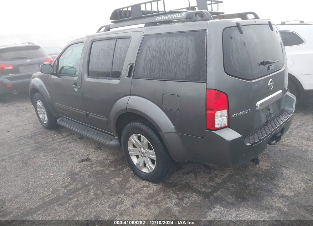 2006 NISSAN PATHFINDER LE VIN: 5N1AR18W96C658010