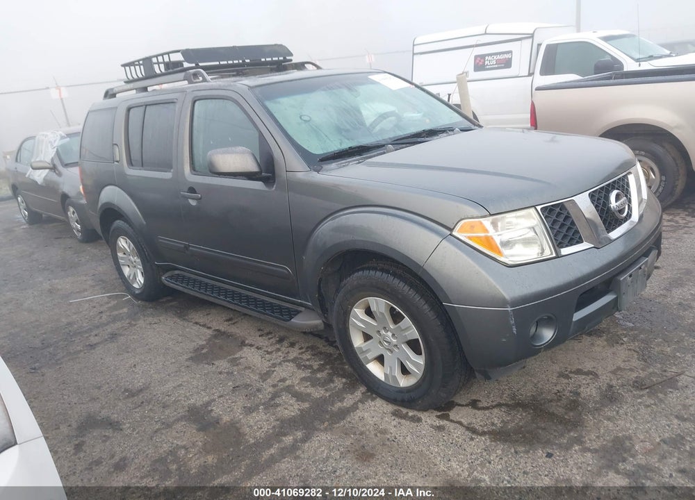 2006 NISSAN PATHFINDER LE VIN: 5N1AR18W96C658010