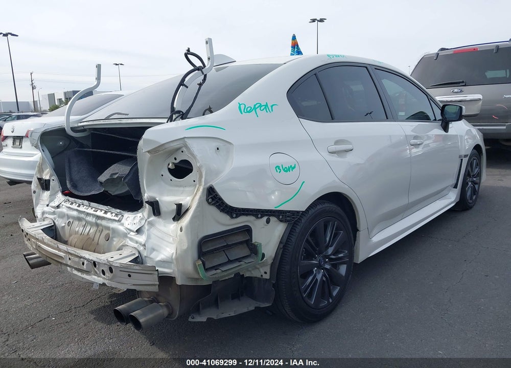2015 SUBARU WRX VIN: JF1VA1A65F9803134