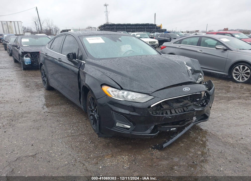 2019 FORD FUSION SE VIN: 3FA6P0HD8KR245344