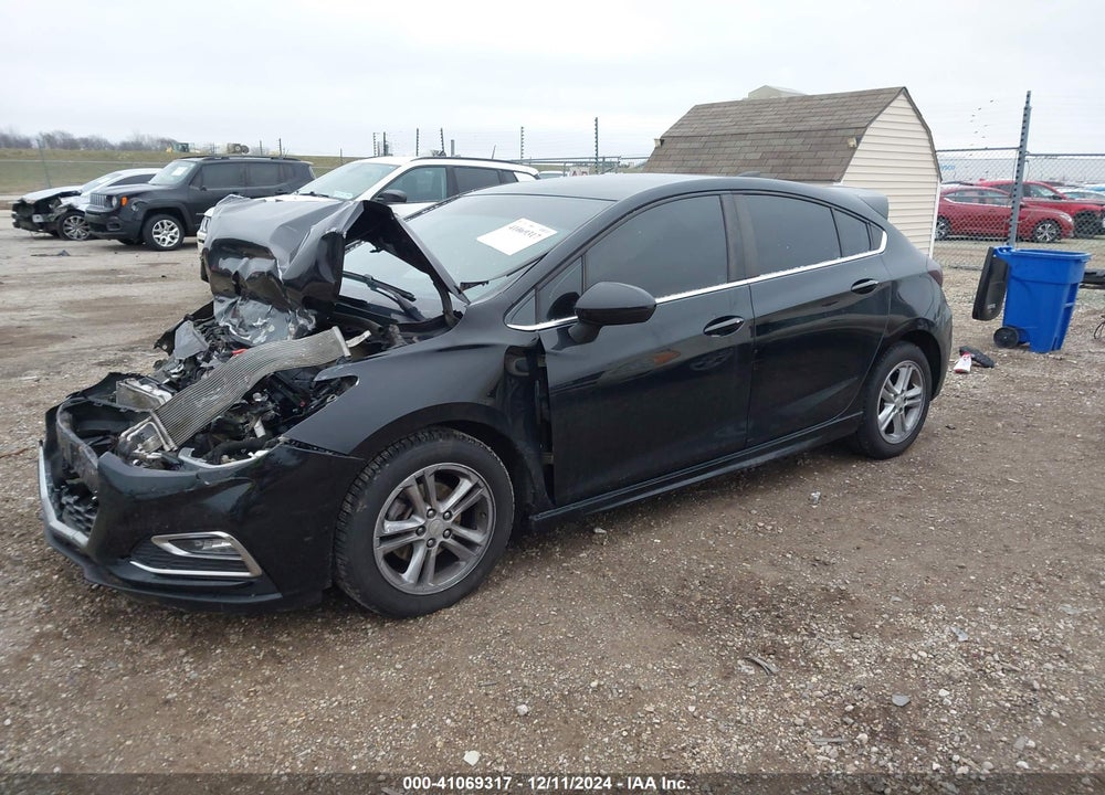 2018 CHEVROLET CRUZE LT AUTO VIN: 3G1BE6SM8JS588083