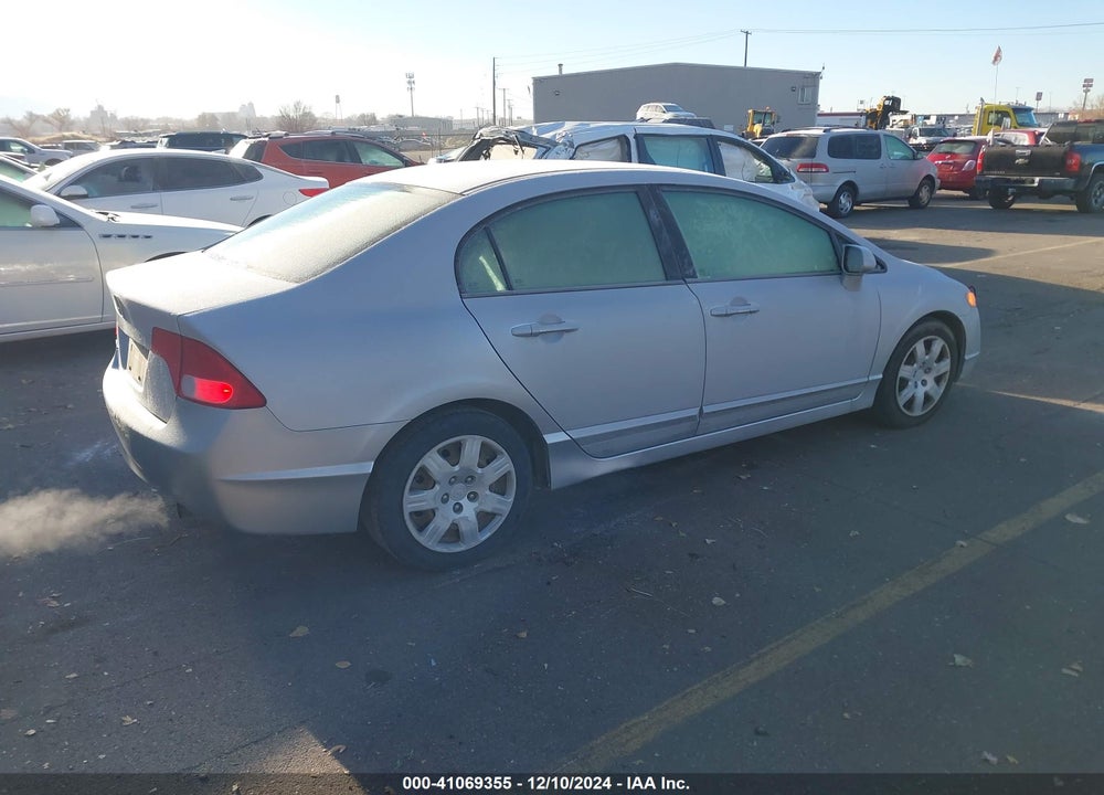 2006 HONDA CIVIC LX VIN: 1HGFA16586L082794