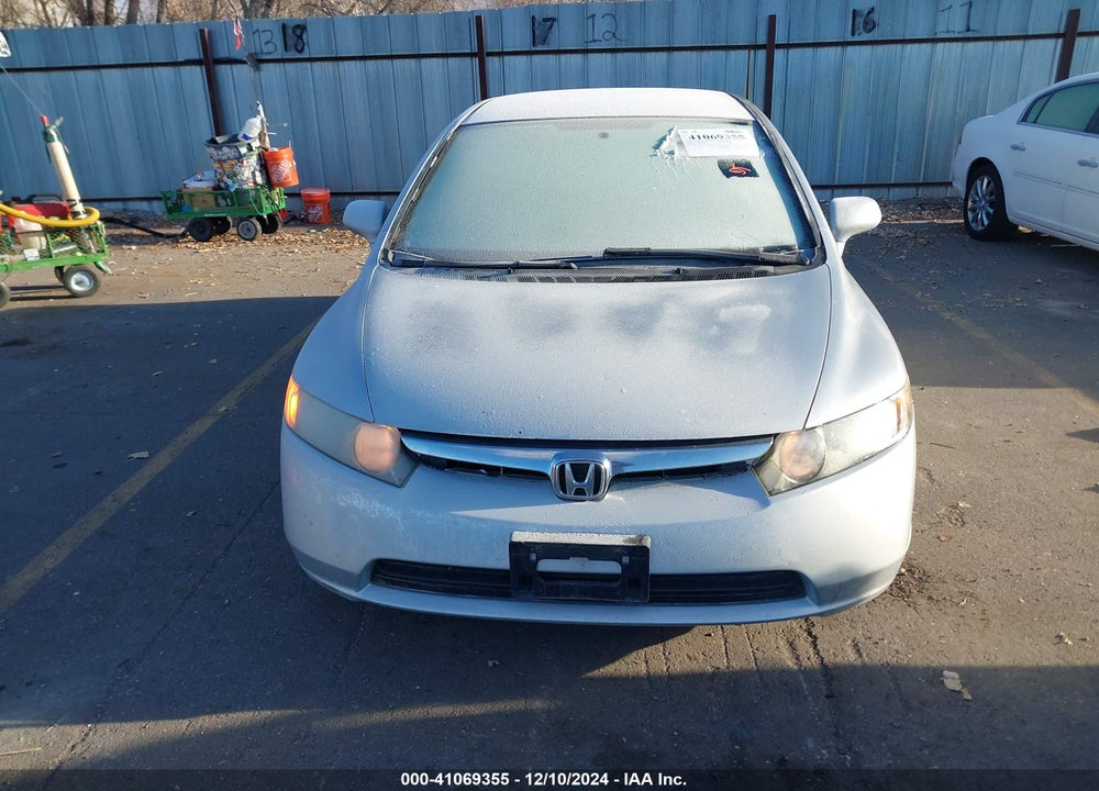 2006 HONDA CIVIC LX VIN: 1HGFA16586L082794