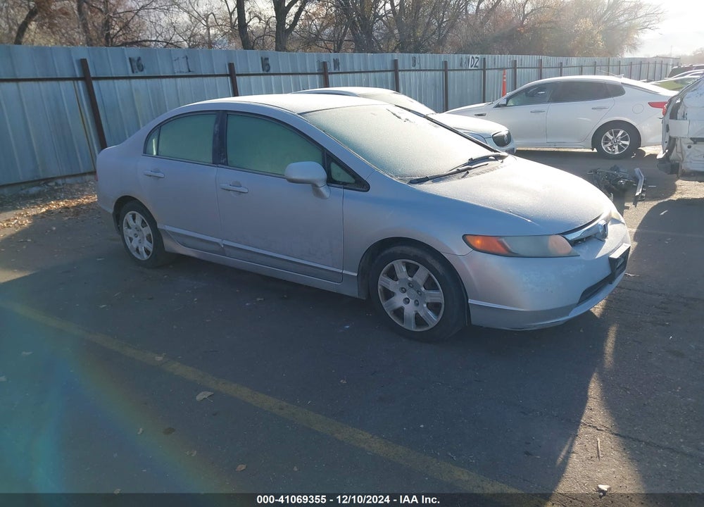 2006 HONDA CIVIC LX VIN: 1HGFA16586L082794